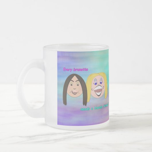 Bester Freund-Tasse Mattglastasse (Links)