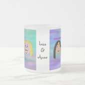 Bester Freund-Tasse Mattglastasse (Mittel)