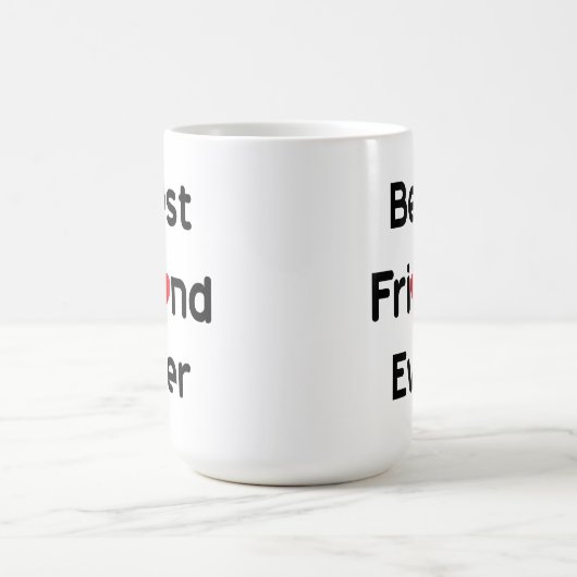 Bester Freund überhaupt Kaffeetasse (Mittel)
