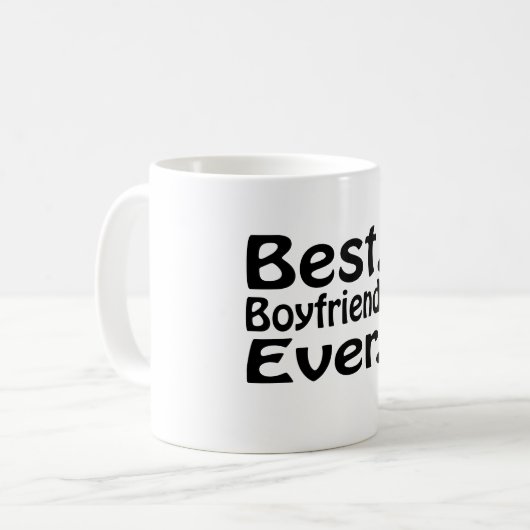 Bester Freund überhaupt Kaffeetasse (Vorderseite Links)