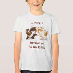 Bester Freund überhaupt Katzen-Fusion – T-Shirt Tri-Blend Shirt