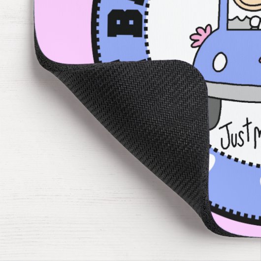 Bester Freund und Liebe Mousepad (Ecke)