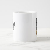 Bester Freund - Zugelassenes Textdesign Jumbo-Tasse (Vorderseite)