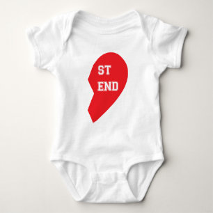 Bester Freund-zusammenpassender Hund und Baby Strampler
