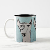 Bester Freund Zweifarbige Tasse (Links)