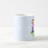 Bester Freundin für immer Kaffeetasse (Mittel)