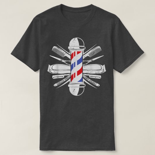 Bester Friseur für Männer - Frauenfriseur - Barber T-Shirt (Design vorne)
