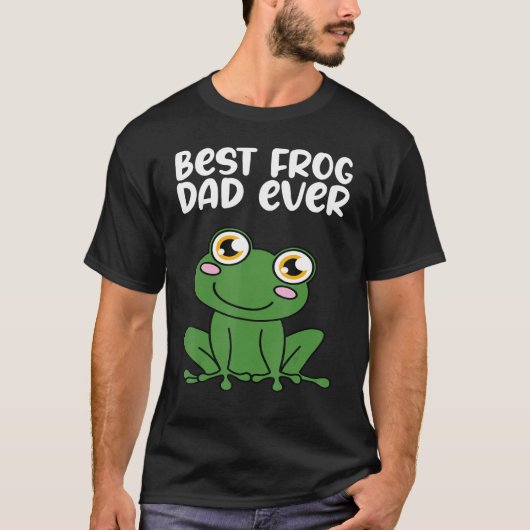 Bester Frosch-Vater je T-Shirt (Vorderseite)