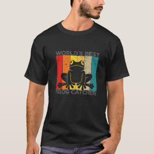 Bester Froschfänger der Welt Froschfangen T-Shirt