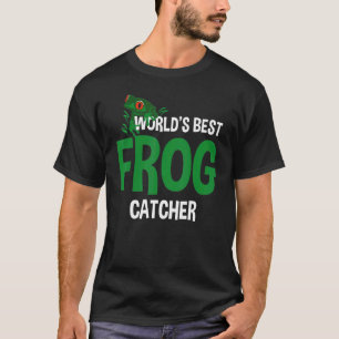 Bester Froschfänger der Welt Jungen Mädchen Kinde T-Shirt