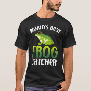Bester Froschfänger der Welt Jungen Mädchen Kinde T-Shirt