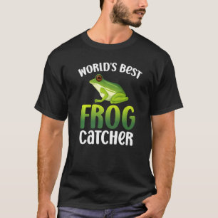 Bester Froschfänger der Welt Jungen Mädchen Kinde T-Shirt