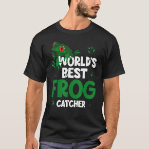 Bester Froschfänger der Welt Jungen Mädchen Kinde T-Shirt