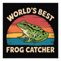 Bester Froschfänger der Welt Lustiges Meme Sarkast