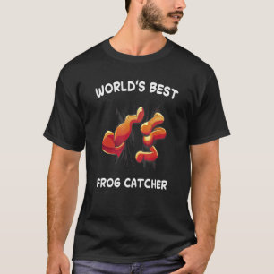 Bester Froschfänger Jäger Amphibien Fangen der Wel T-Shirt