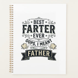 Bester Furzer Allerlustigster Vater Shirt Design_1 Planer