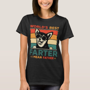 Bester Furzer der Welt, ich meine Vater Lustiger V T-Shirt