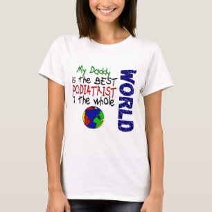 Bester Fußarzt in Welt 2 (Vati) T-Shirt
