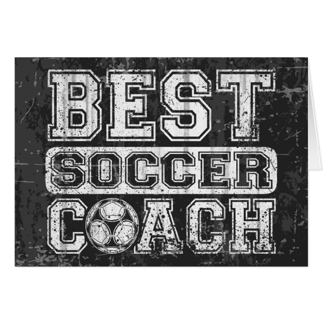 Bester Fußball-Trainer (Vorderseite (Horizontal))