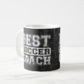 Bester Fußball-Trainer Kaffeetasse (Vorderseite Links)