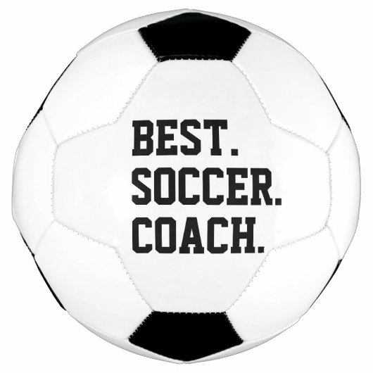 Bester Fußballtrainer Fußball (Vorderseite)