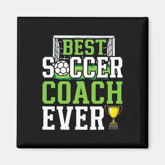 Bester Fußballtrainer überhaupt lustiger Trainer Magnet (Vorne)