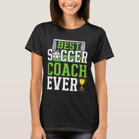 Bester Fußballtrainer überhaupt lustiger Trainer T-Shirt (Vorderseite)