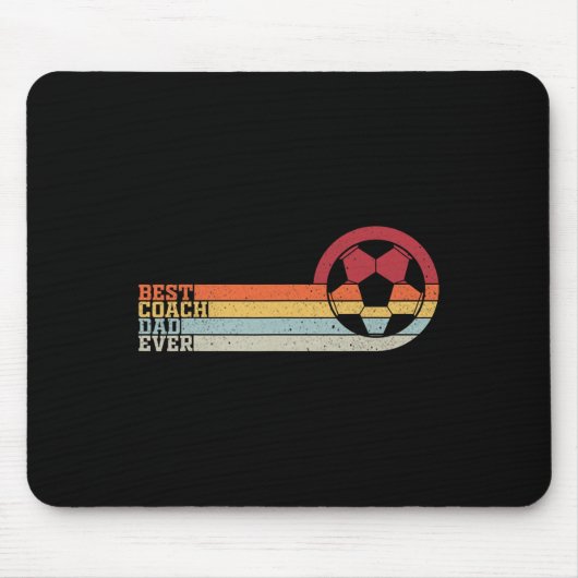 Bester Fußballtrainer-Vater aller Zeiten  Mousepad (Vorne)