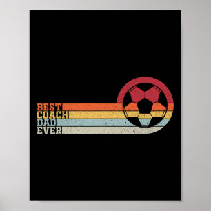 Bester Fußballtrainer-Vater aller Zeiten  Poster