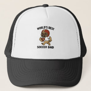 Bester Fußballvater der Welt - Pug-Spieler Truckerkappe