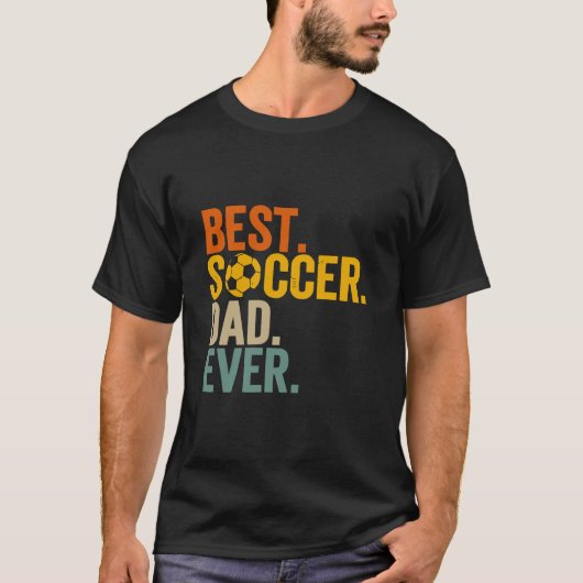 Bester Fußballvater überhaupt T-Shirt (Vorderseite)