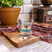 Bester Gaffer - Retrostil-Shotglas Schnapsglas