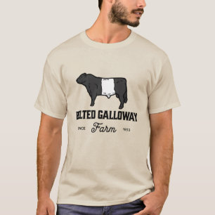 Bester Galloway Rasse Abzeichen Belties T- T-Shirt