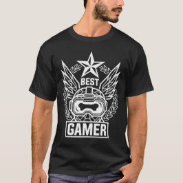 Bester Gamer E-Sports Champion T-Shirt - VR-Headse