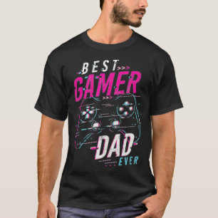 Bester Gamer-Vater Aller Zeit Lustiges Vatertag-To T-Shirt