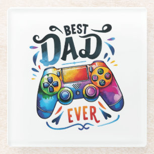 Bester Gamer-Vater je Glasuntersetzer