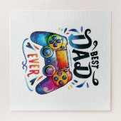 Bester Gamer-Vater je Puzzle (Horizontal)
