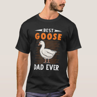 Bester Gänse-Vater je Bauer T-Shirt