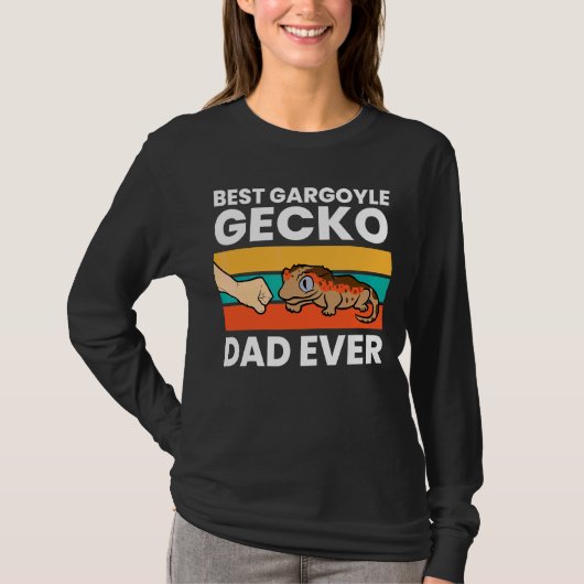 Bester Gargoyle Gecko Vater je T-Shirt (Vorderseite)