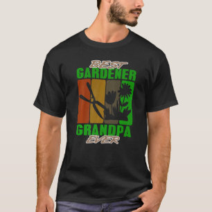 Bester Gartengroßvater je Gärtnerland Landscaper H T-Shirt