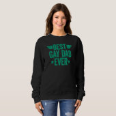 Bester Gay-Vater je 8 Sweatshirt (Vorne ganz)
