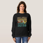 Bester Gecko Vater je Lizard Leopard Gecko Sweatshirt (Vorne ganz)