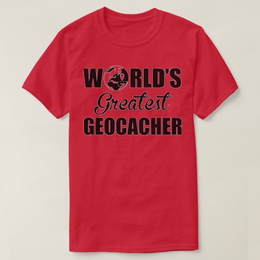Bester Geocacher T-Shirt (Design vorne)