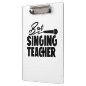 Bester Gesangslehrer Klemmbrett (Links)