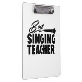 Bester Gesangslehrer Klemmbrett (Rechts)