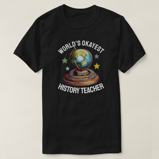 Bester Geschichtslehrer der Welt T-Shirt (Design vorne)
