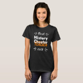 Bester Geschichtslehrer T-Shirt (Vorne ganz)
