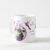 Bester Gigi je! Foto Hummingbird Kaffeetasse (Vorderseite Links)
