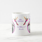 Bester Gigi je! Foto Hummingbird Kaffeetasse (Mittel)