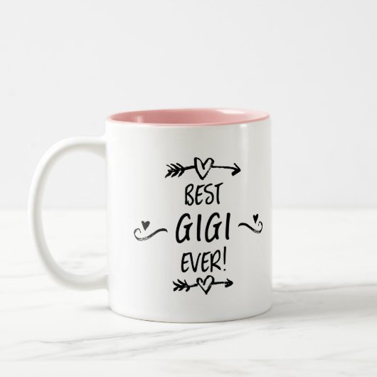 Bester Gigi je Zweifarbige Tasse (Links)